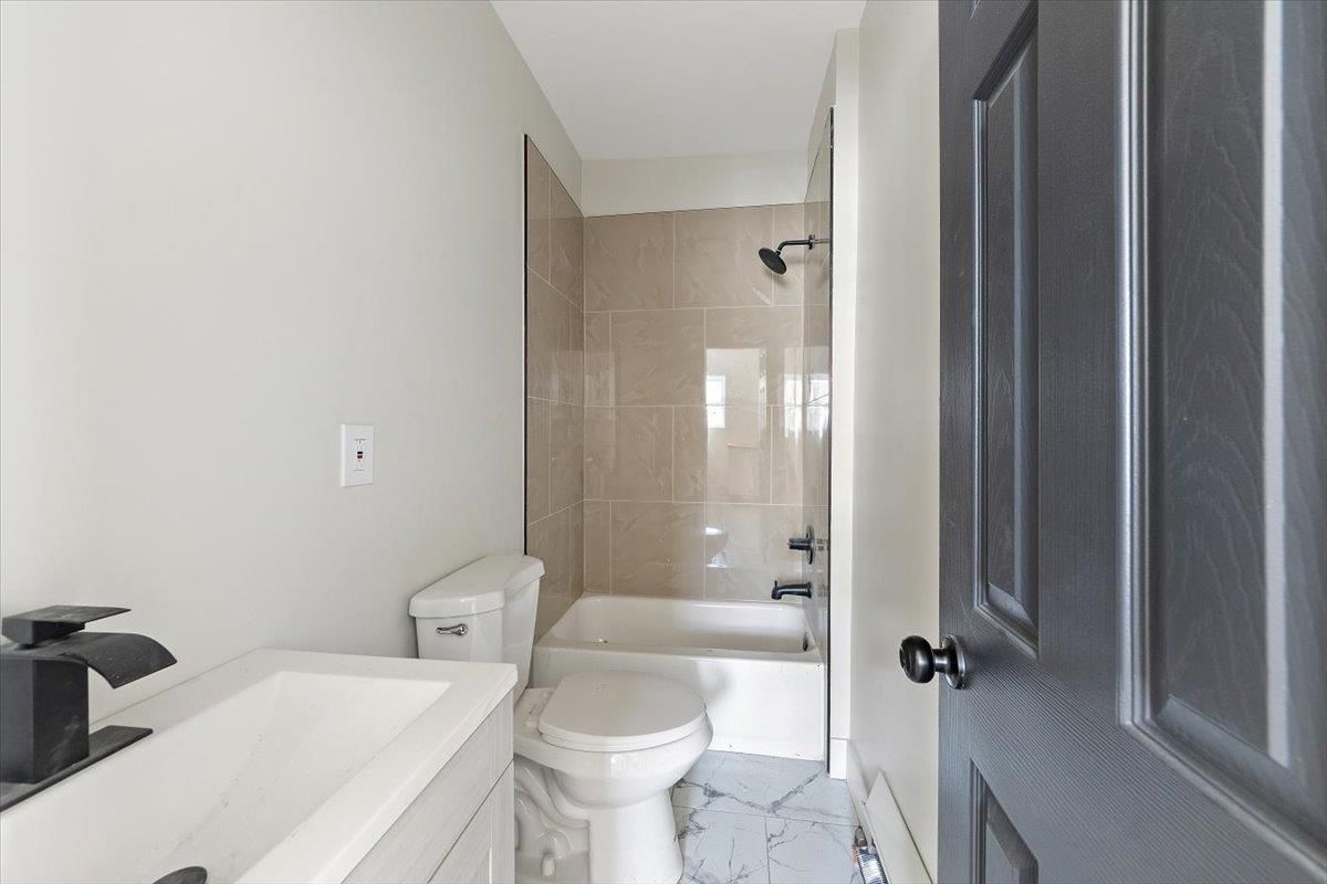 Bathroom, Glass Shower, Interior, Marble