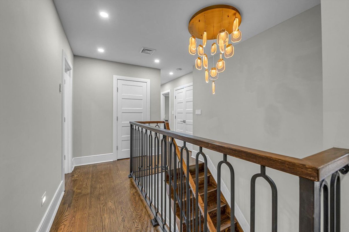Interior, Pendant Lights, Recessed Lighting, Wood Texture Flooring