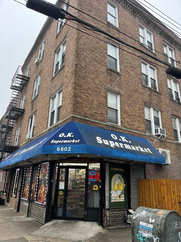 Exterior, Facade, Brick Facade, Condo Building