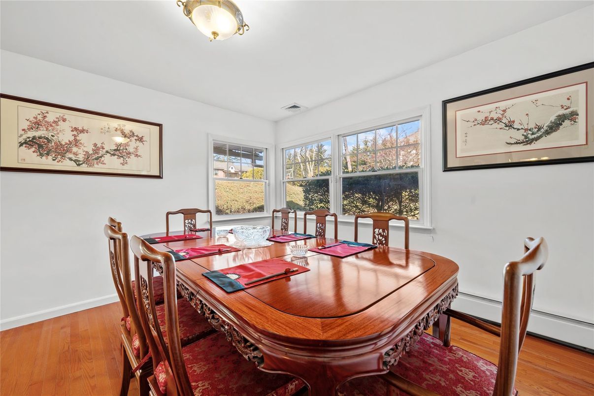 Dining room, Interior, Wood Texture Flooring