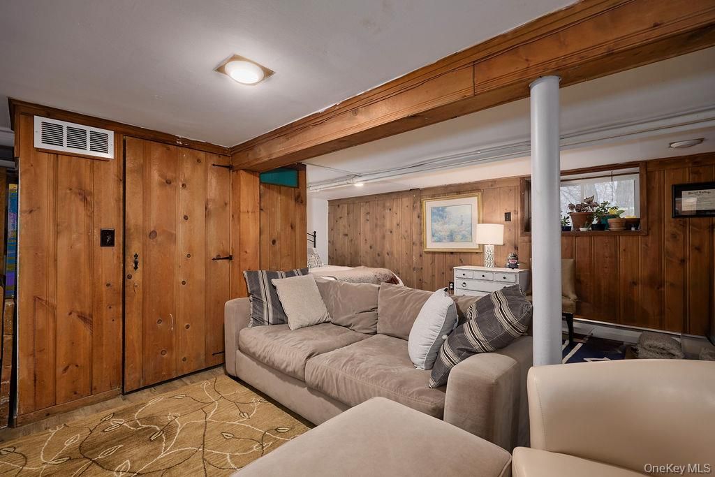 Interior, Living room, Wooden Walls