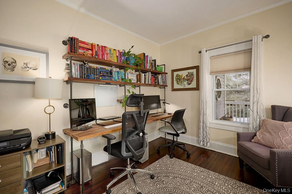 Home Office, Interior, Wood Texture Flooring