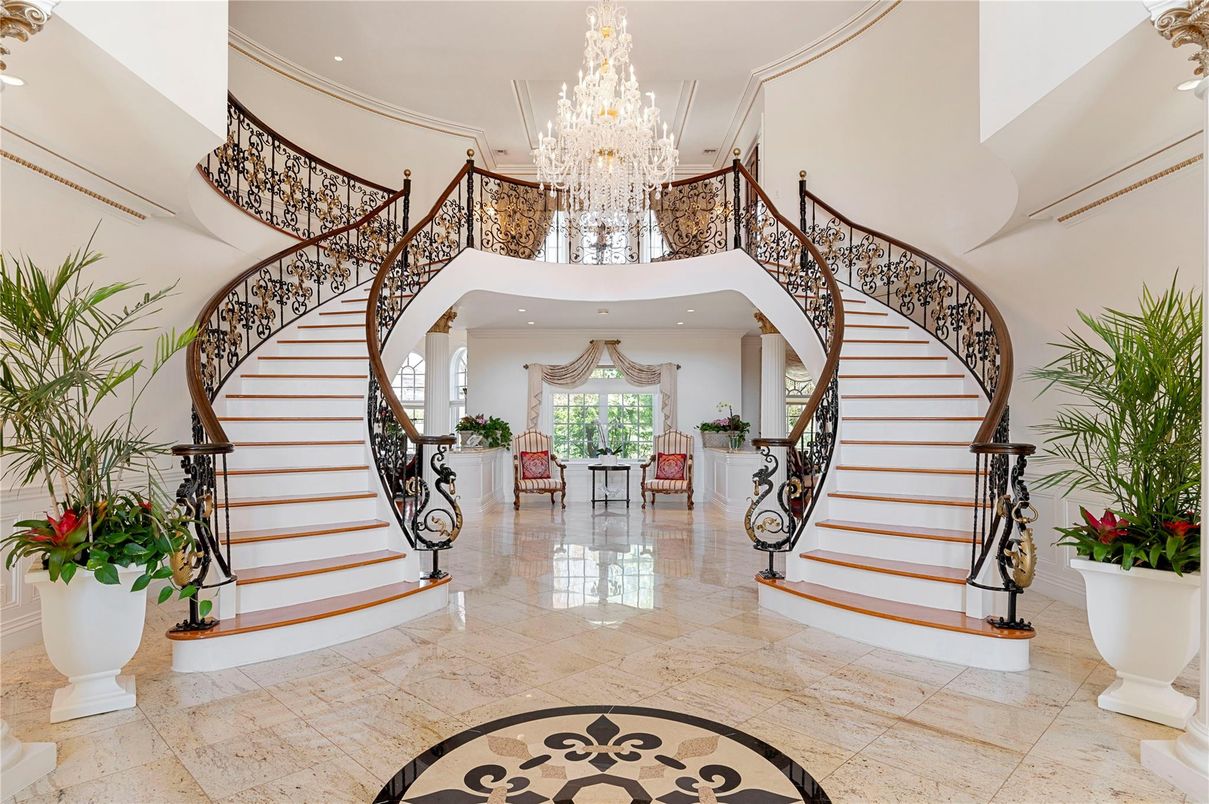 Chandelier, Interior, Recessed Lighting