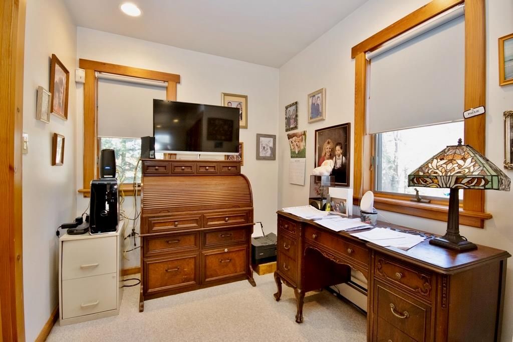 Home Office, Interior, Recessed Lighting