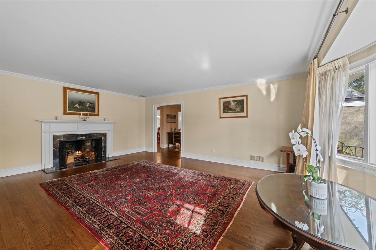 Fireplace, Interior, Wood Texture Flooring