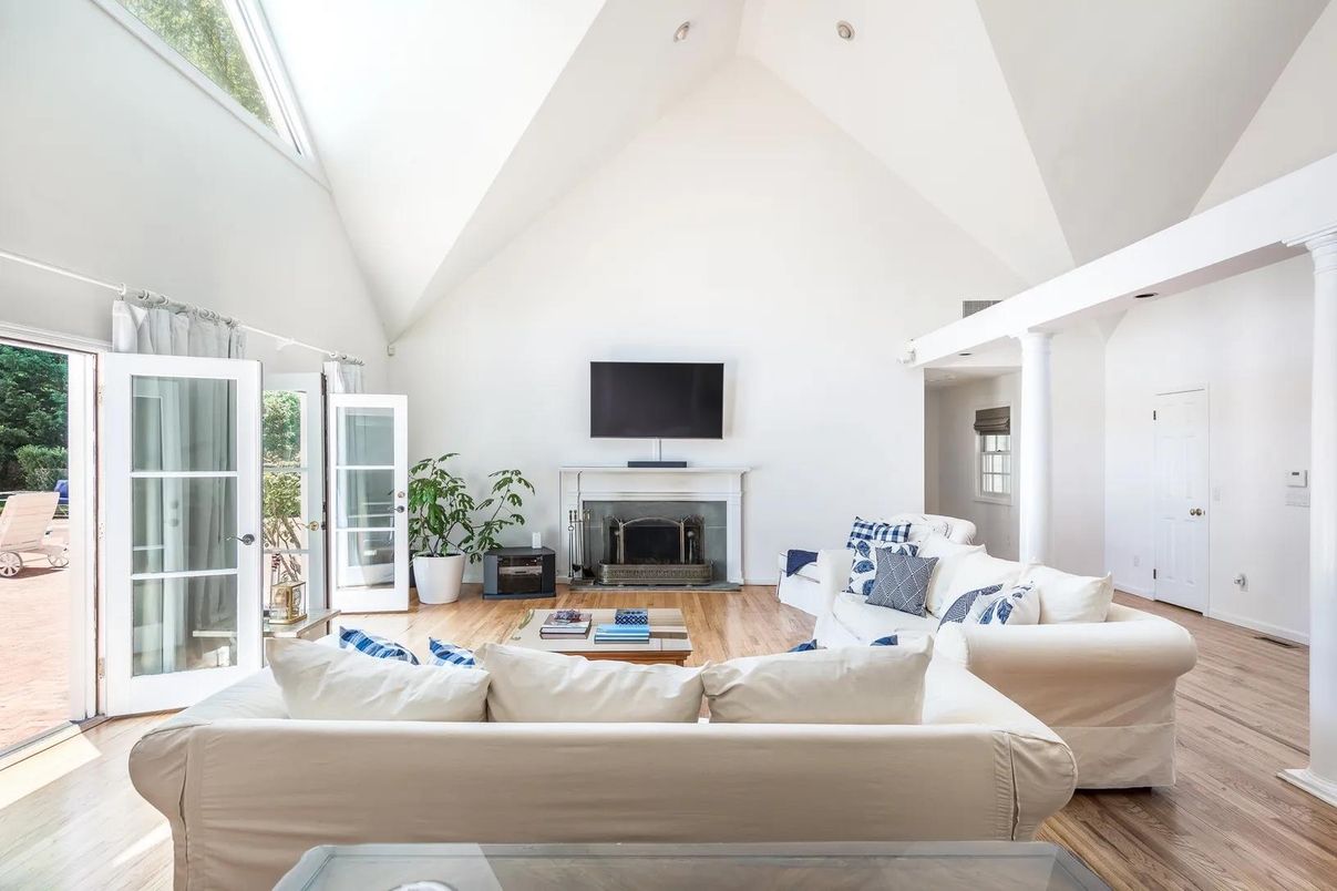 Fireplace, Interior, Living room, Wood Texture Flooring