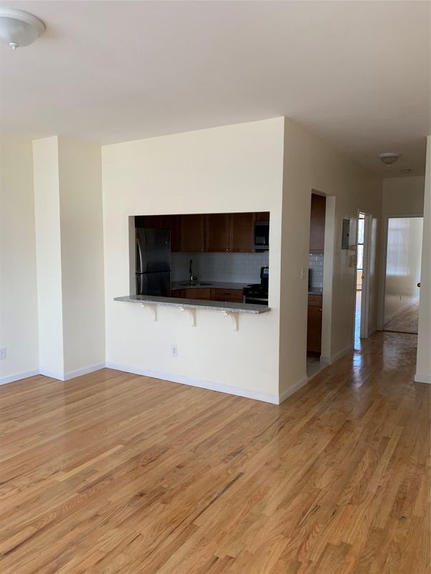 Empty room, Interior, Kitchen, Wood Texture Flooring