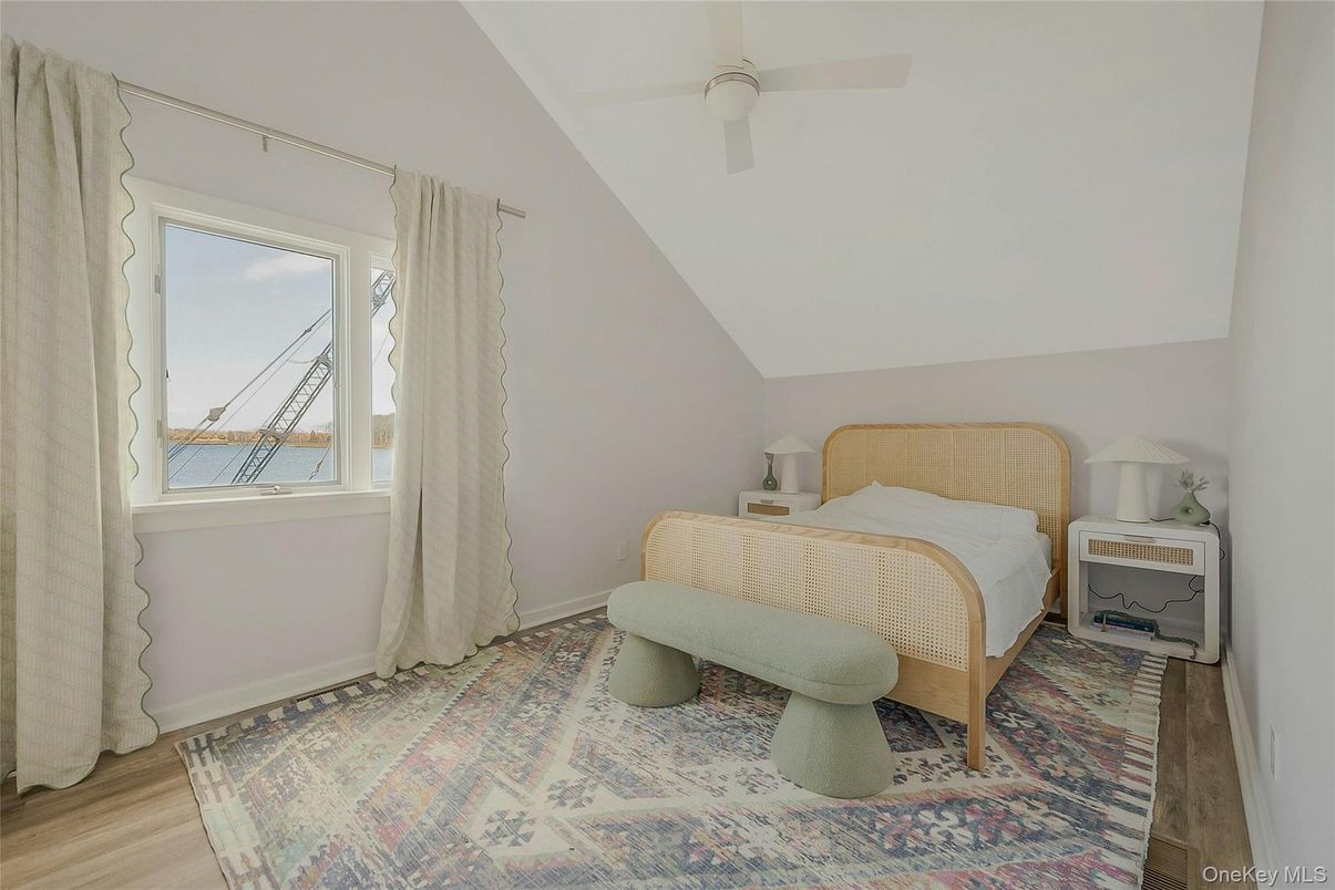 Bedroom, Interior, Water, Wood Texture Flooring