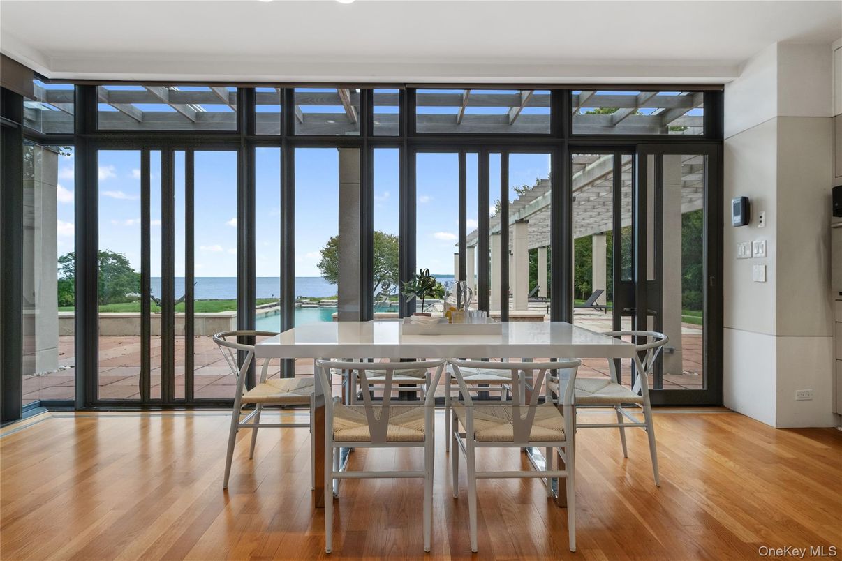 Dining room, Interior, Water, Wood Texture Flooring