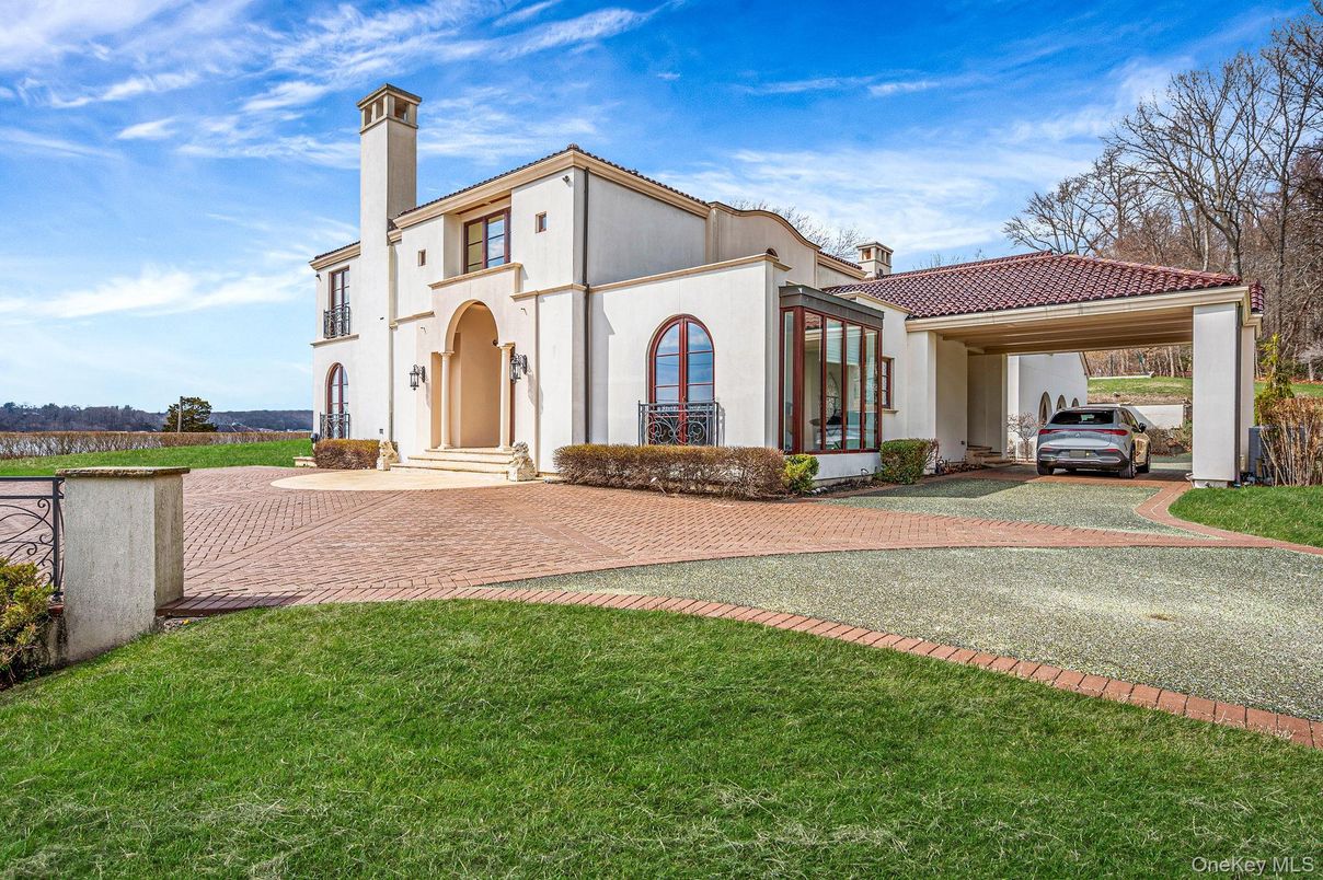 Backyard, Exterior, Facade, Spanish Mediterranean