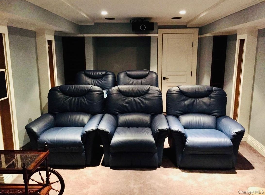 Home Theatre Room, Interior, Recessed Lighting, Theatre Room