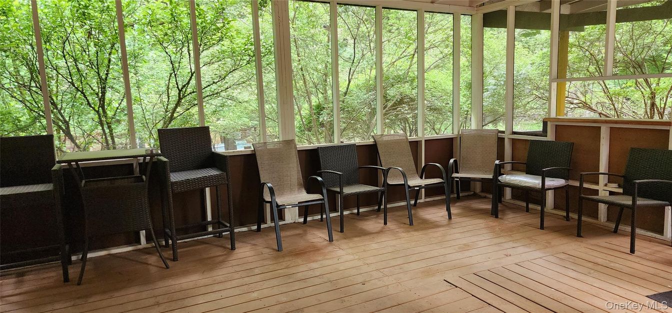 Interior, Sun Room, Wood Texture Flooring