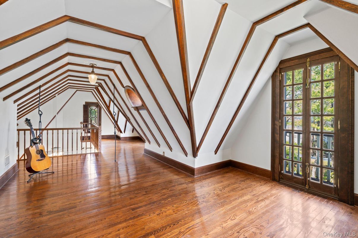 Interior, Wooden Beams, Wood Texture Flooring