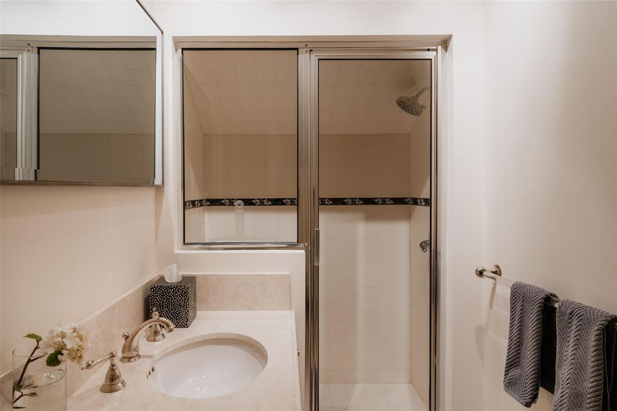 Bathroom, Glass Shower, Interior