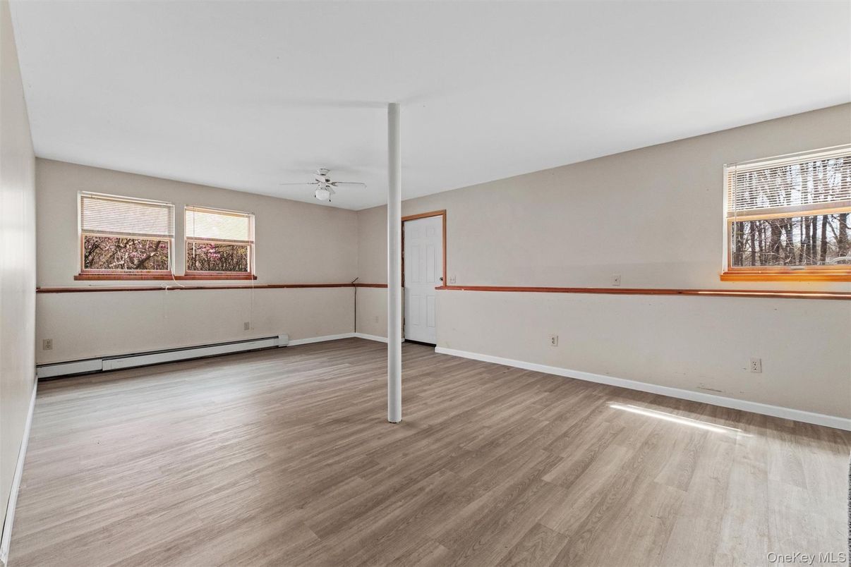 Empty room, Interior, Wood Texture Flooring