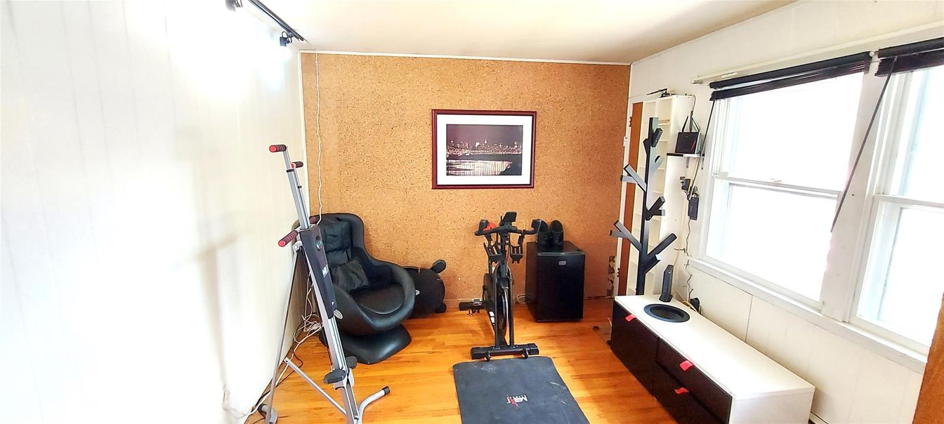 Fitness Equipment, Interior, Wood Texture Flooring