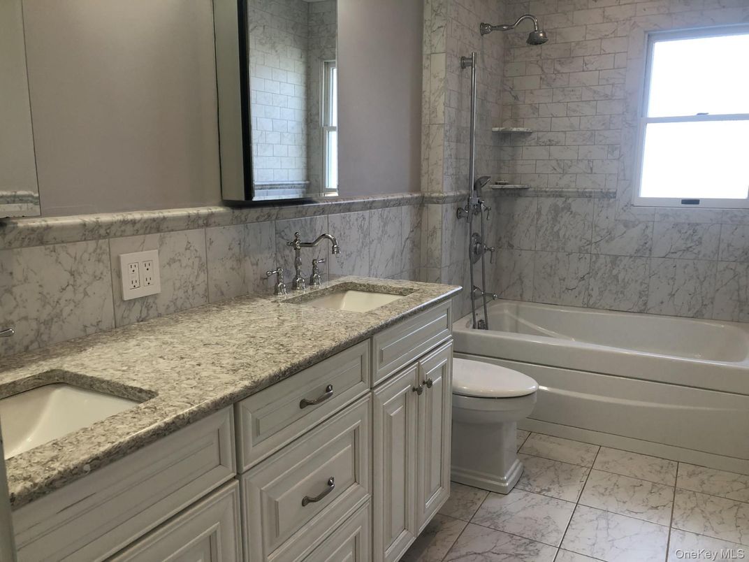 Bathroom, Dual Sink Vanities, Interior, Marble, Marble Walls