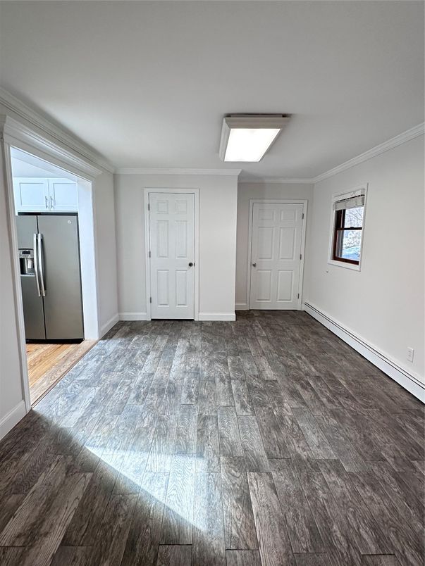 Empty room, Interior, Wood Texture Flooring