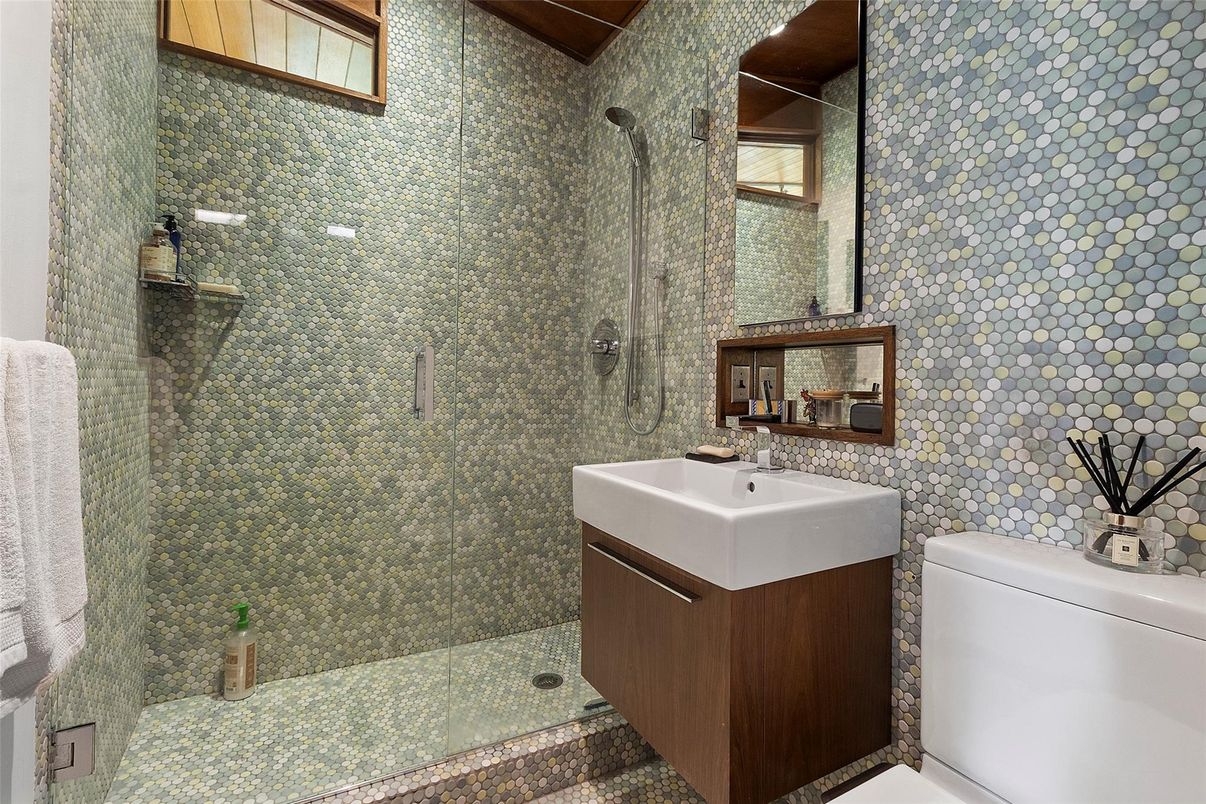 Bathroom, Glass Shower, Interior