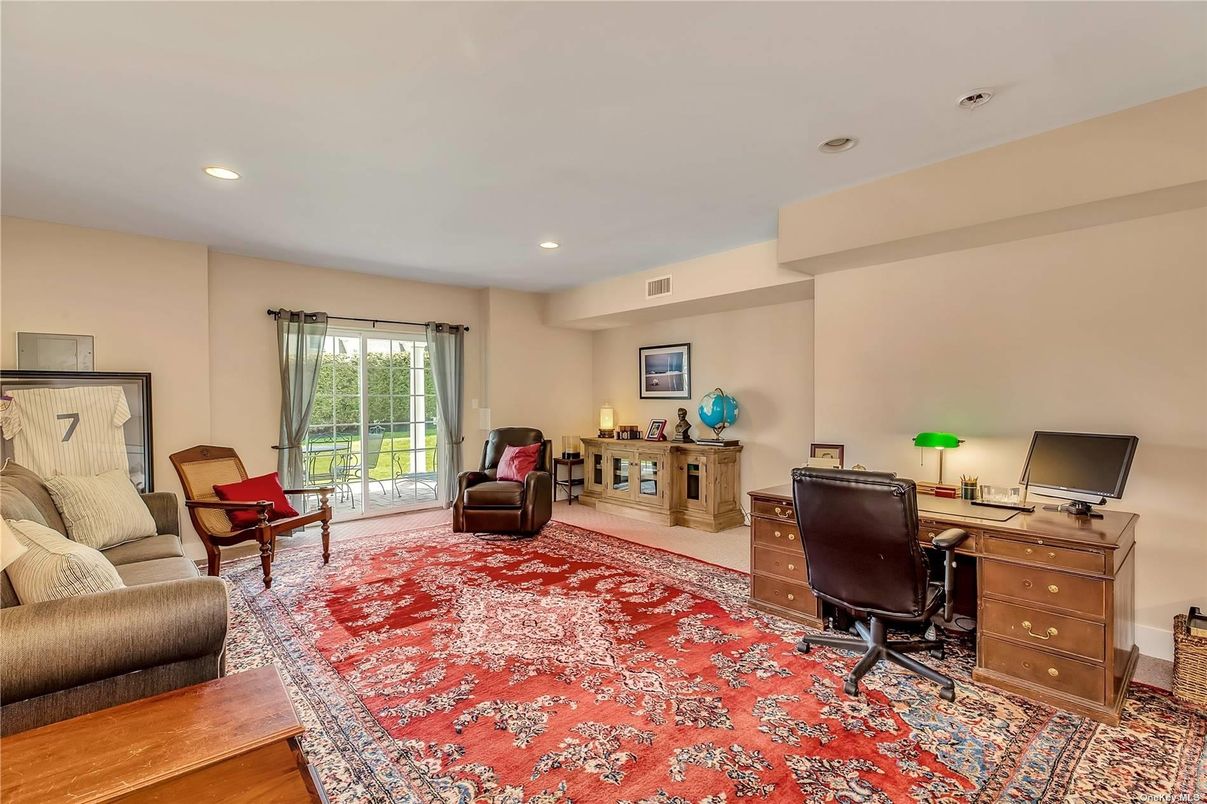 Home Office, Interior, Recessed Lighting