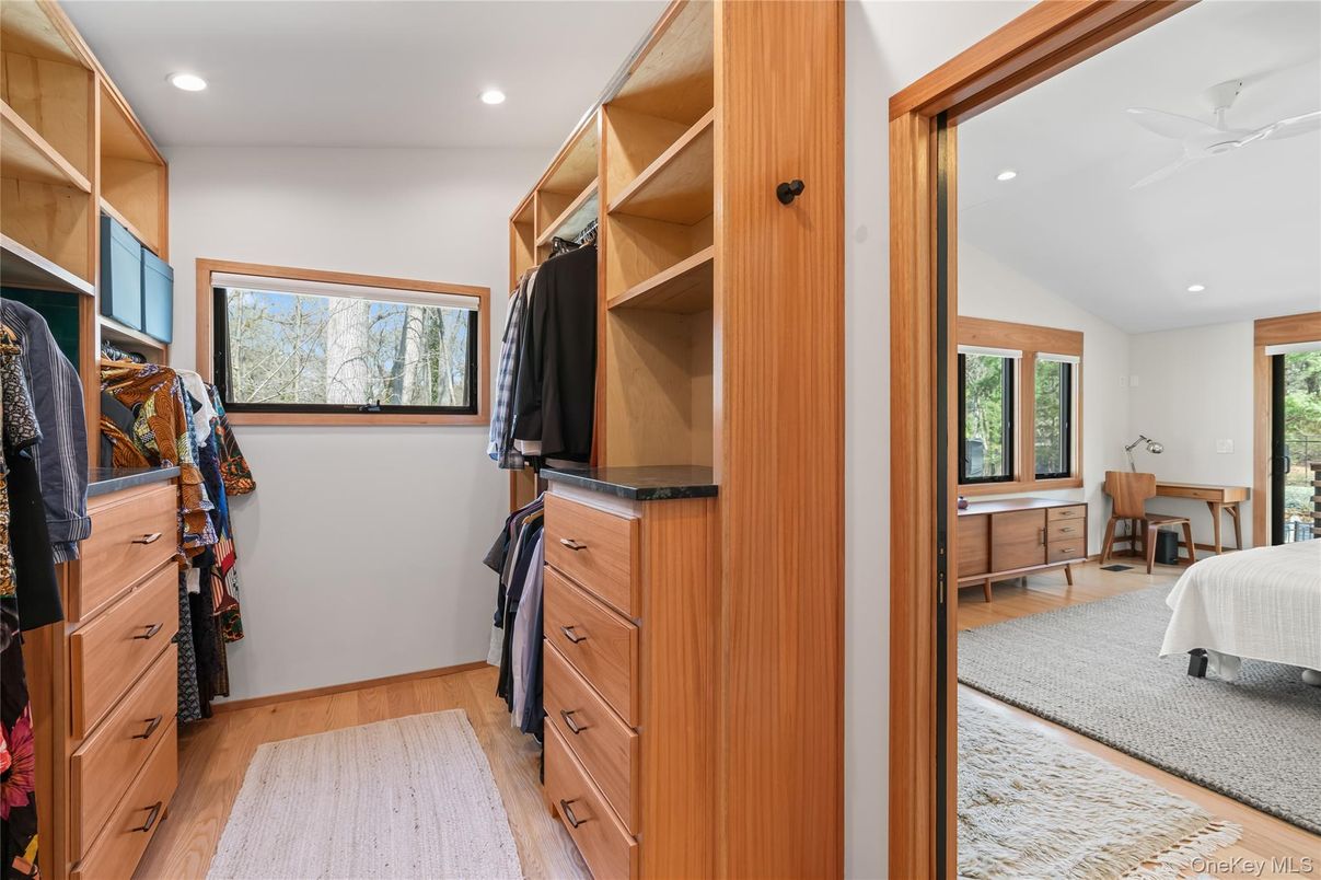 Interior, Recessed Lighting, Walk-in Closets, Wood Texture Flooring