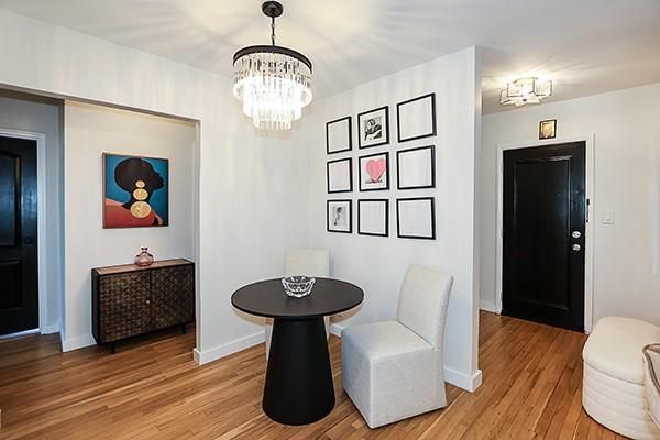 Chandelier, Interior, Wood Texture Flooring