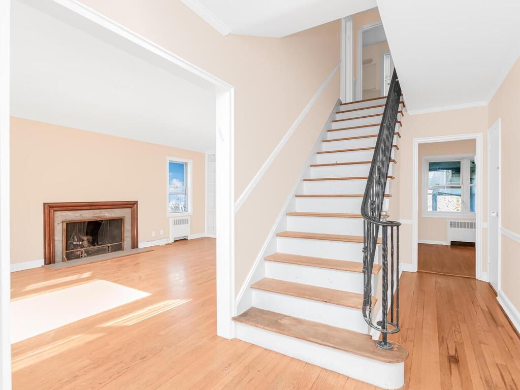 Fireplace, Interior, Wood Texture Flooring