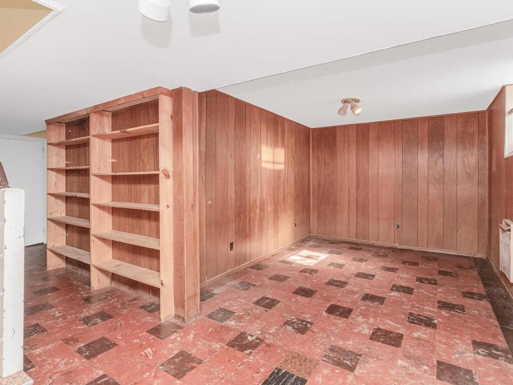 Empty room, Interior, Wooden Walls