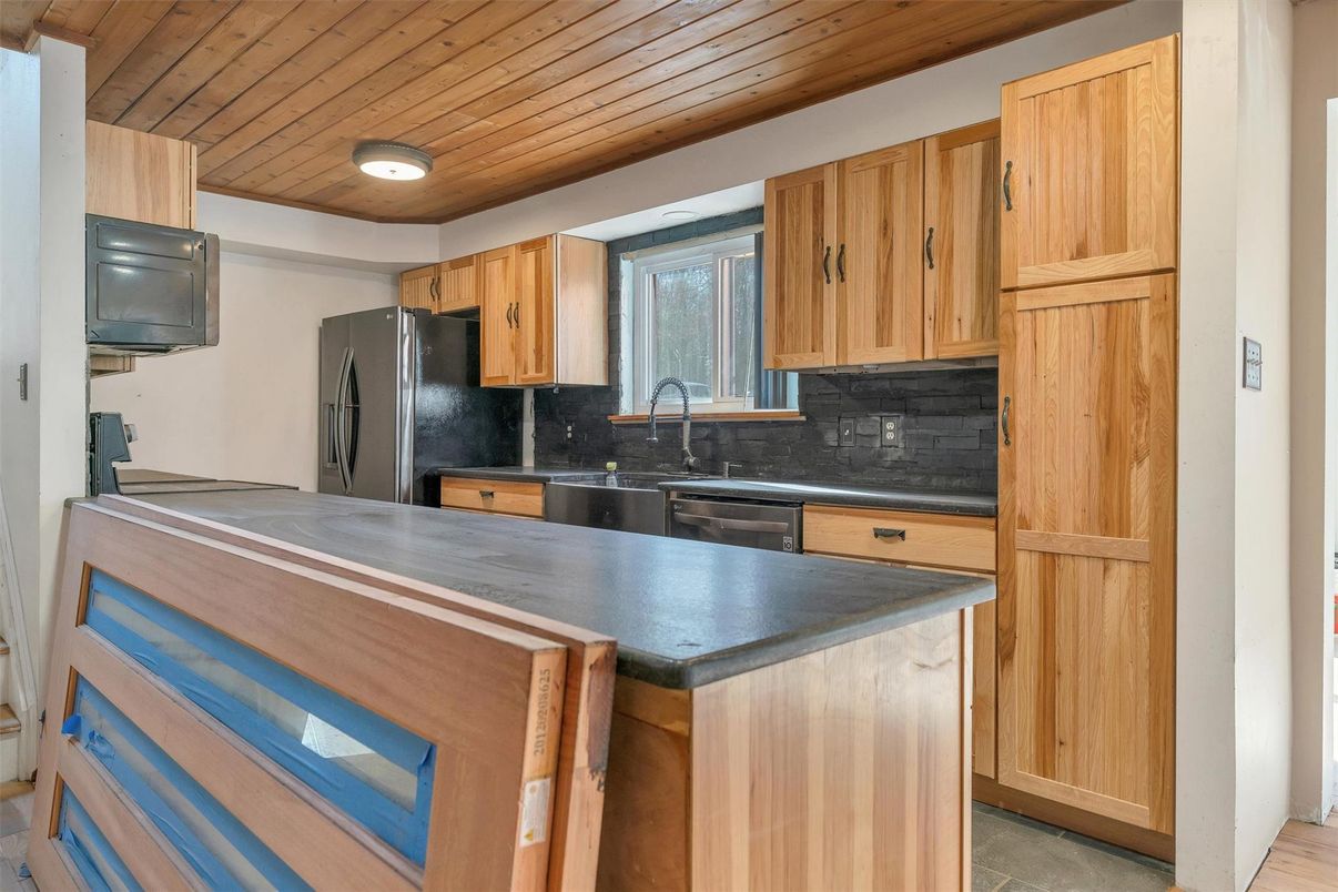 Interior, Kitchen, Wooden Ceilings
