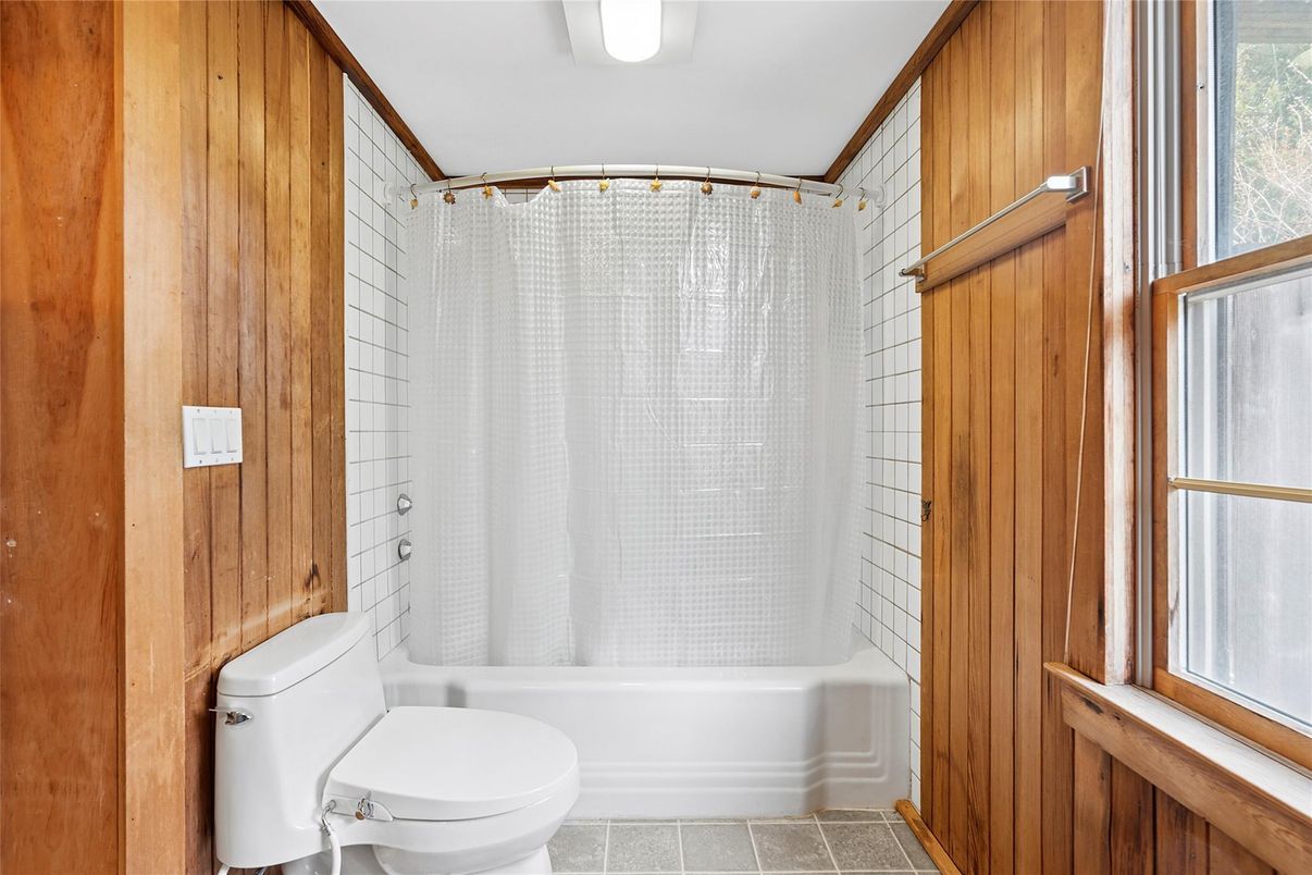 Bathroom, Interior, Wooden Walls