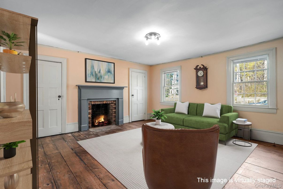 Fireplace, Interior, Living room, Wood Texture Flooring