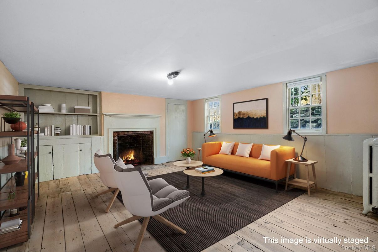 Fireplace, Interior, Living room, Wood Texture Flooring