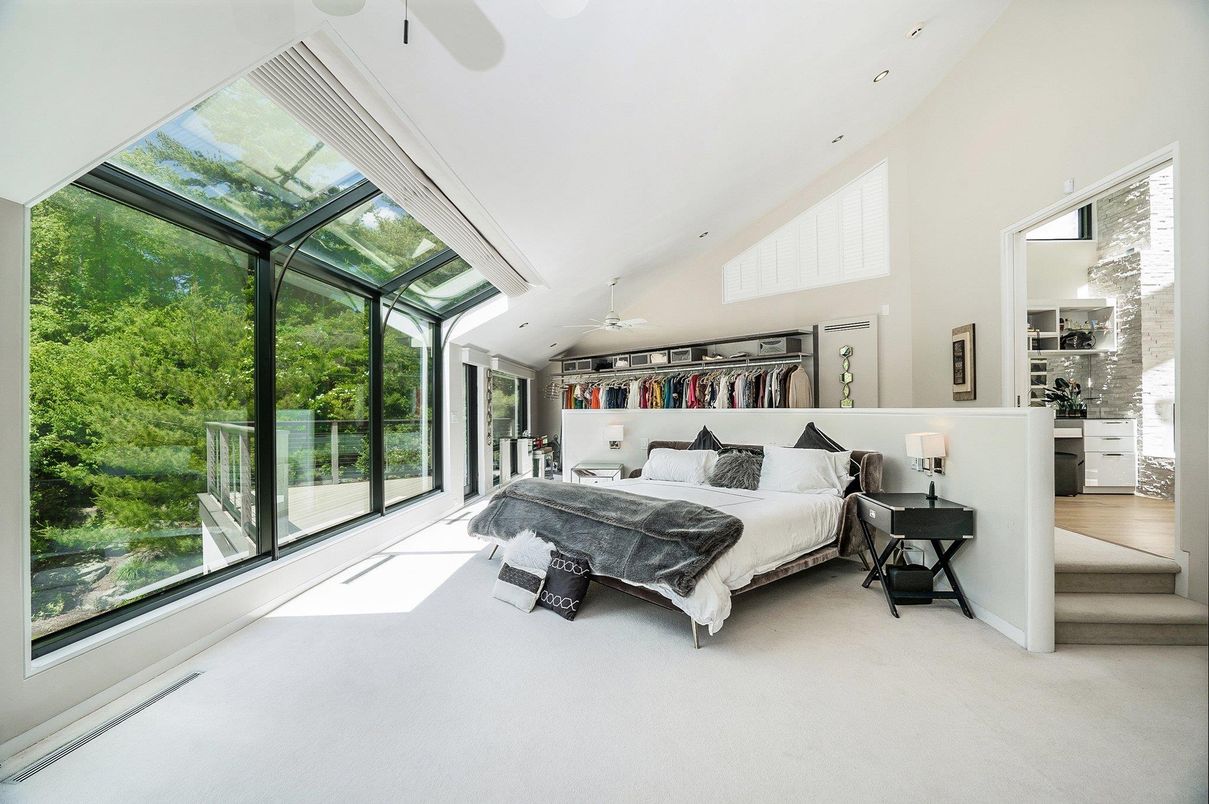 Bedroom, Interior, Recessed Lighting, Sun Room