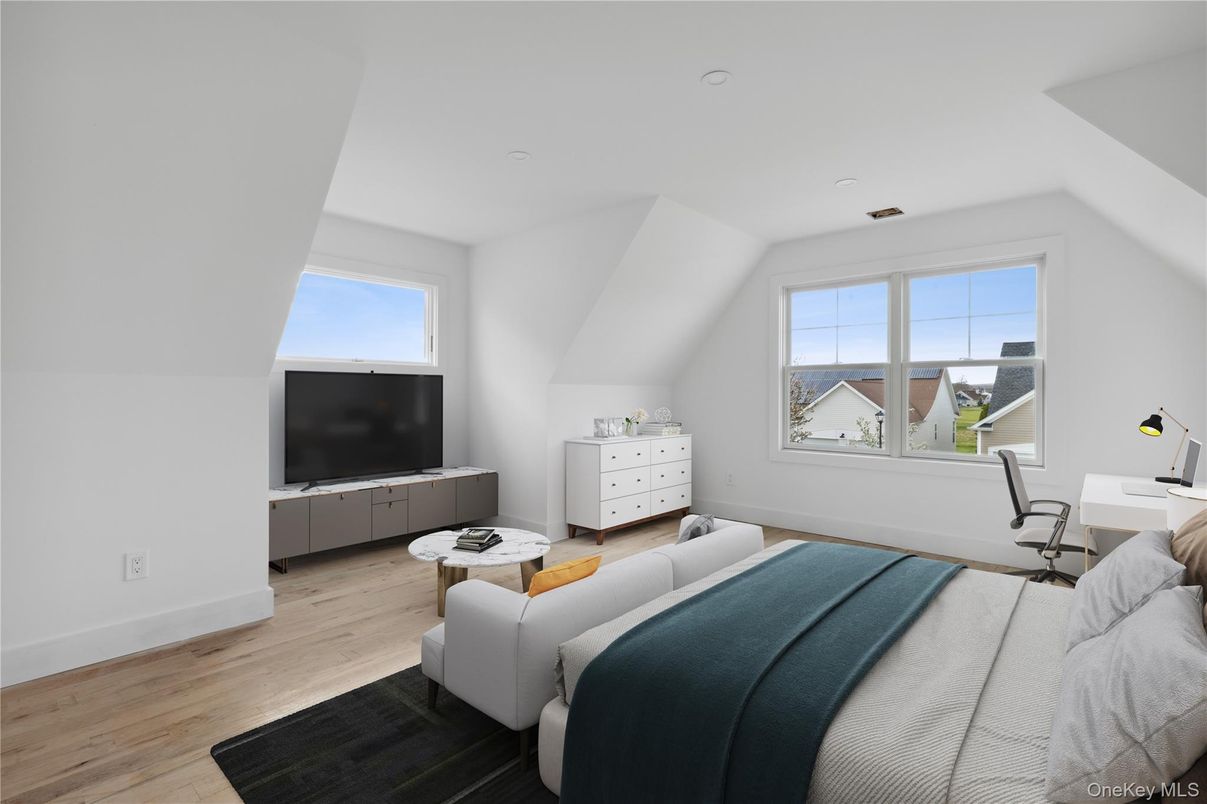 Bedroom, Home Office, Interior, Wood Texture Flooring