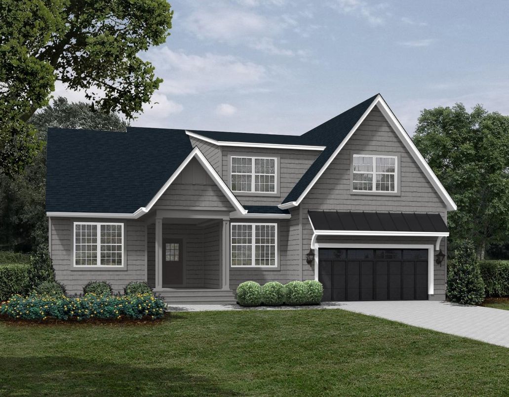 Attached, Exterior, Facade, Brick Traditional