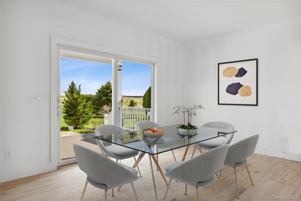 Dining room, Interior, Wood Texture Flooring