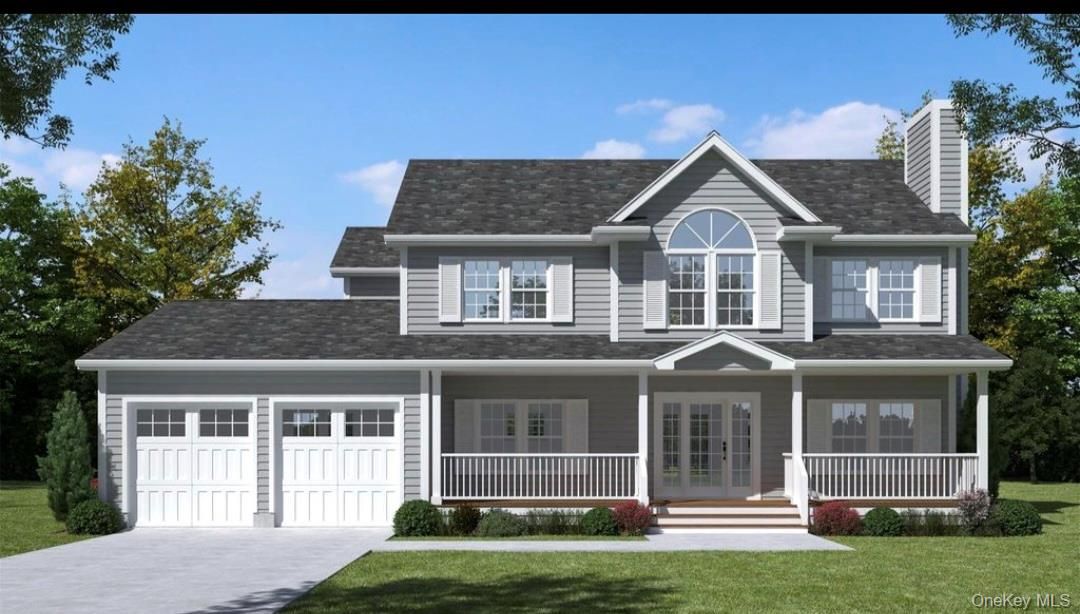 Attached, Exterior, Facade, Farmhouse