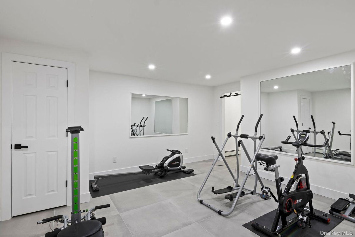 Fitness Equipment, Interior, Recessed Lighting