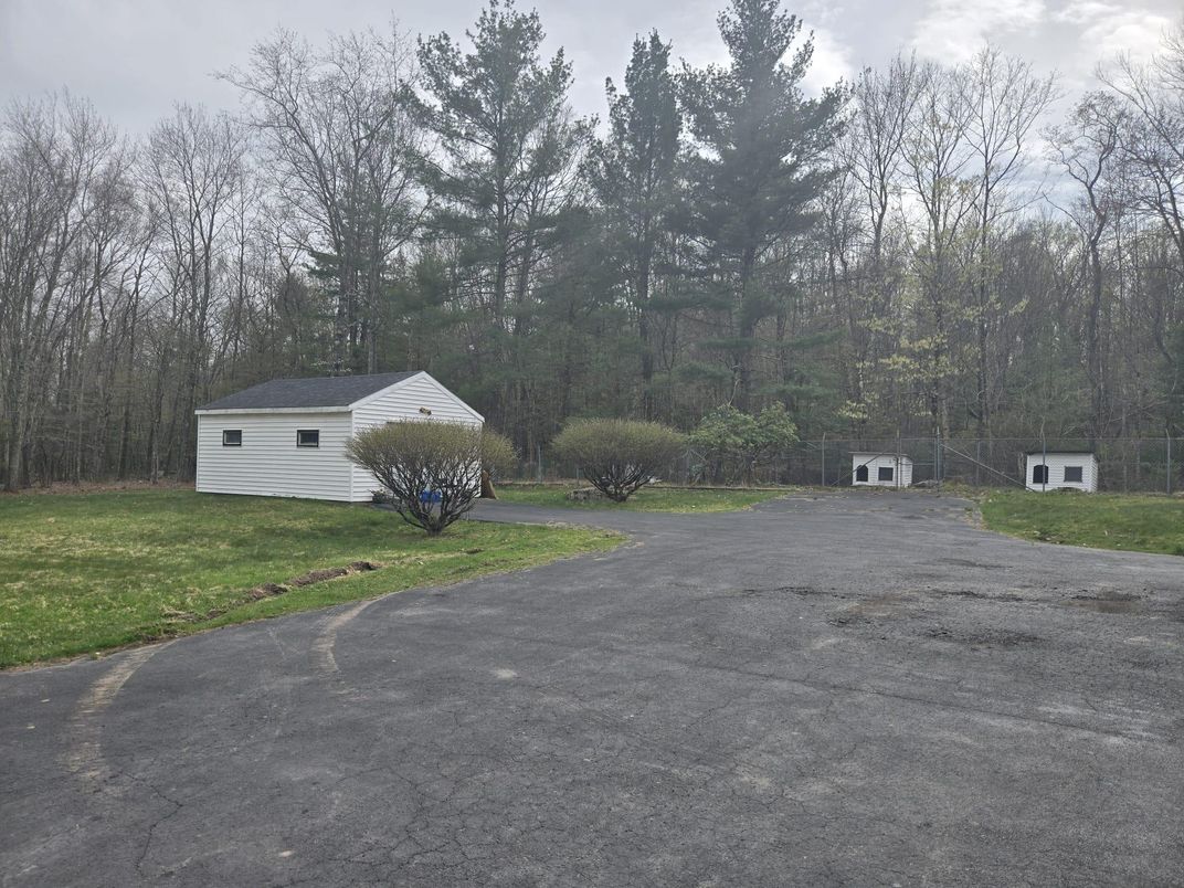 Backyard, Detached Garage, Exterior