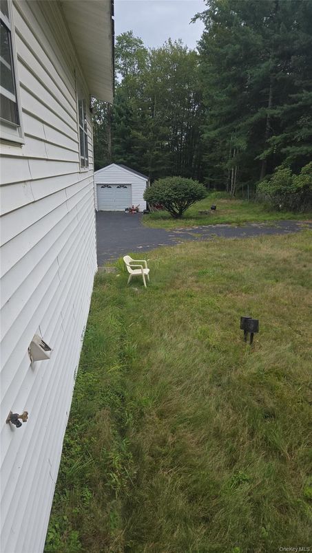 Backyard, Detached Garage, Exterior