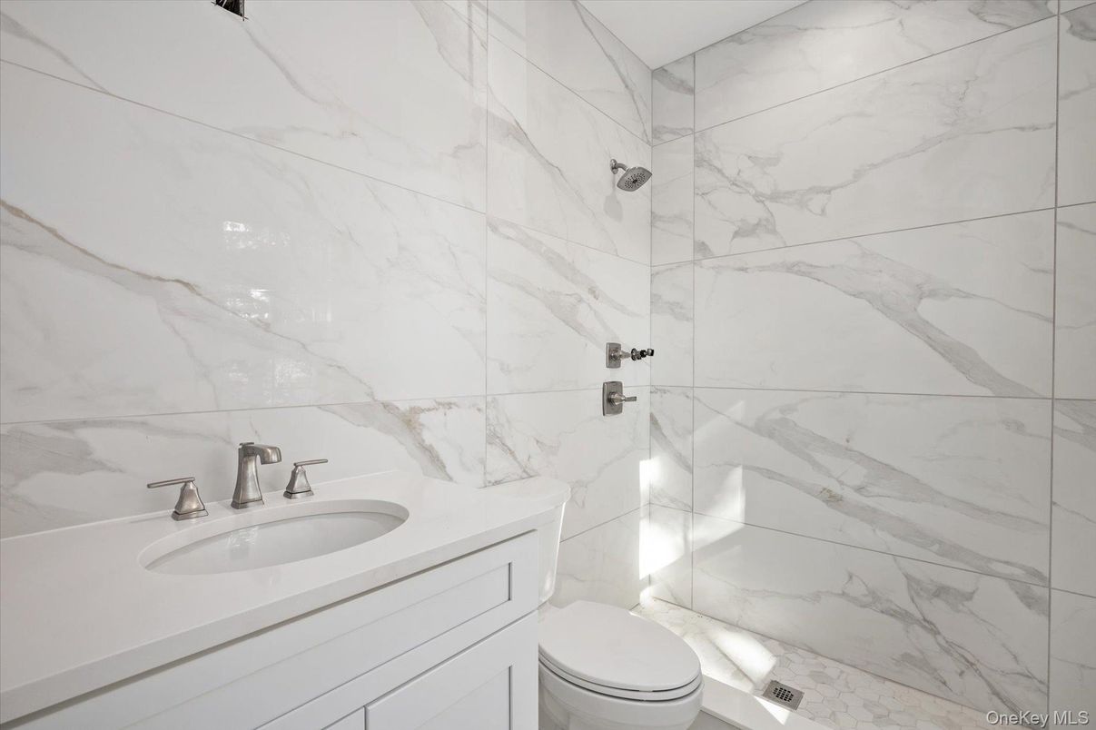 Bathroom, Interior, Marble Walls