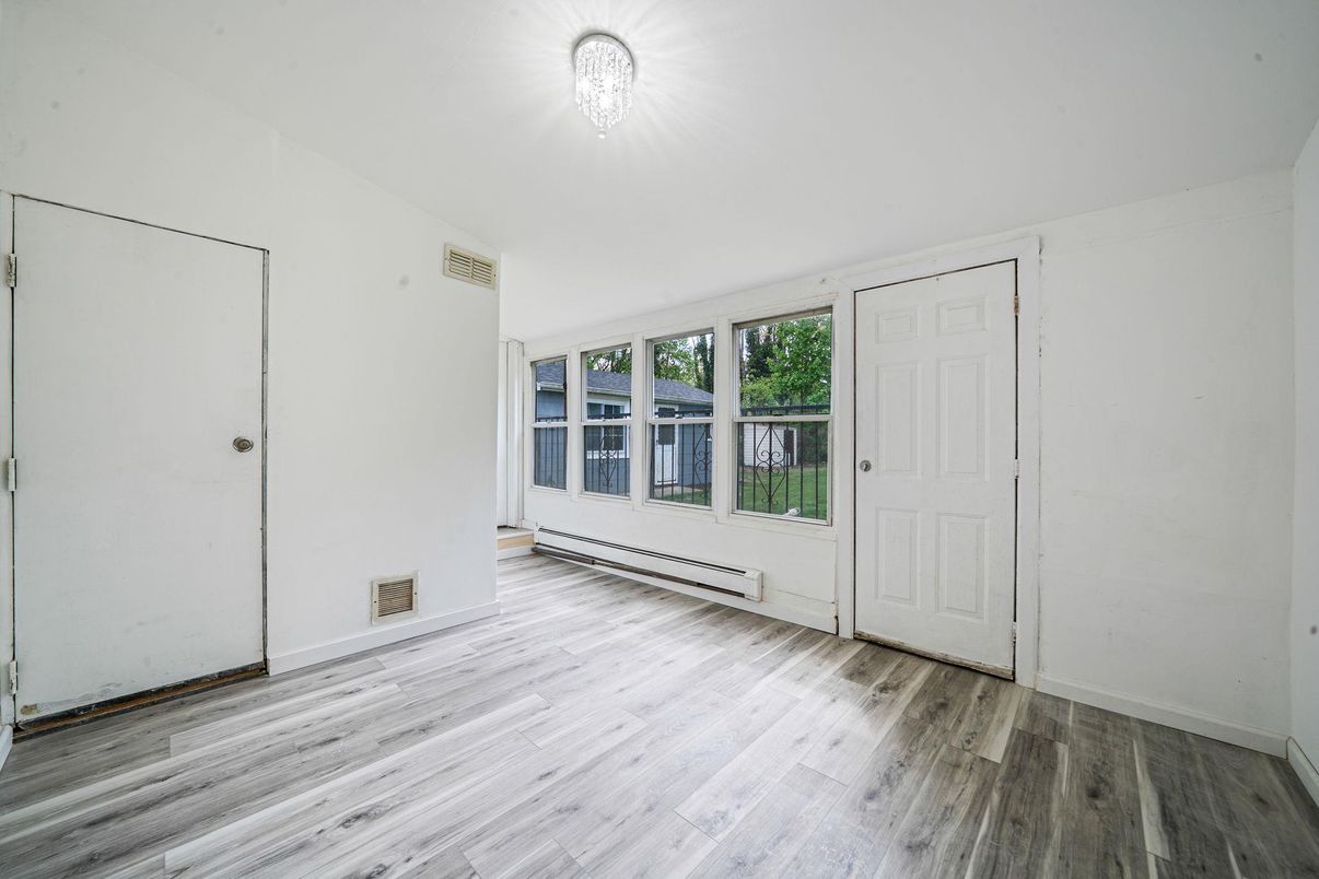 Empty room, Interior, Wood Texture Flooring