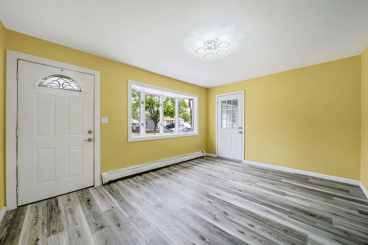 Empty room, Interior, Wood Texture Flooring