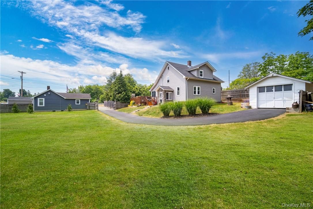 Backyard, Detached Garage, Exterior