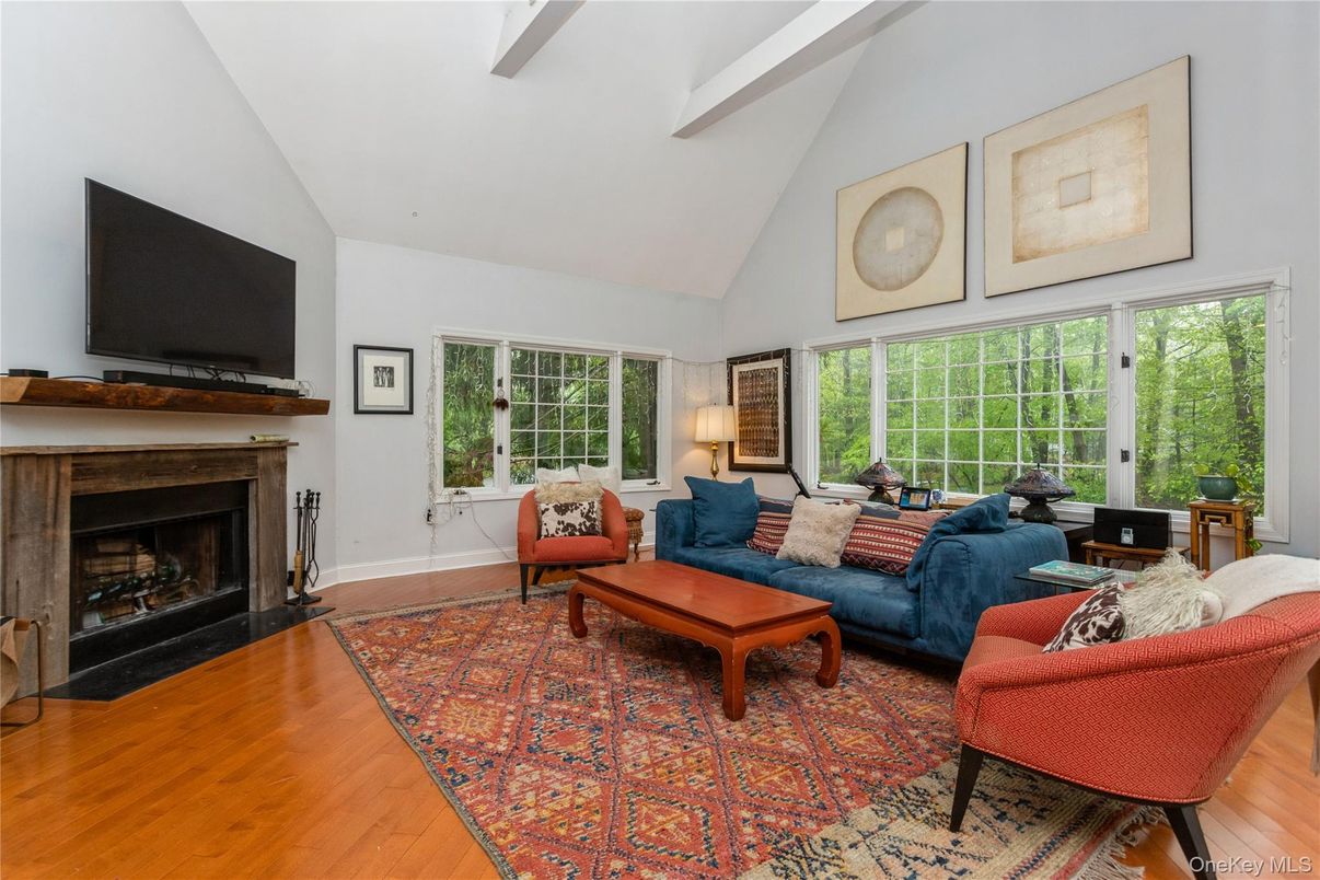 Fireplace, Interior, Living room, Wood Texture Flooring