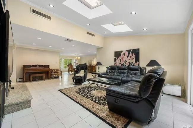 Interior, Living room, Piano, Recessed Lighting