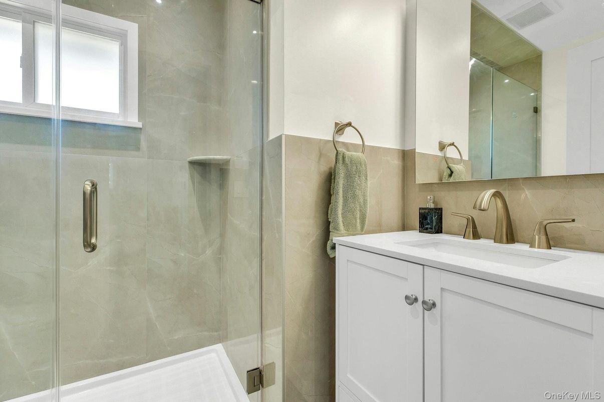 Bathroom, Glass Shower, Interior