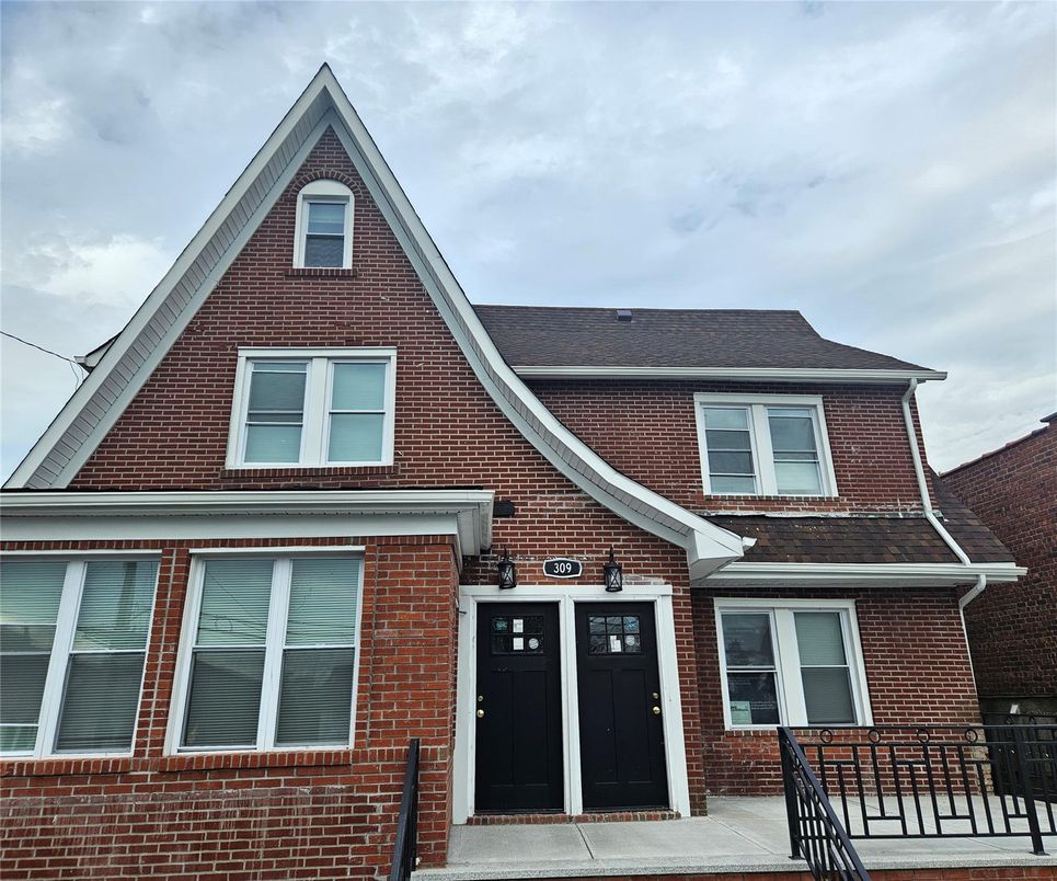 Exterior, Facade, Brick Facade, Tudor Revival