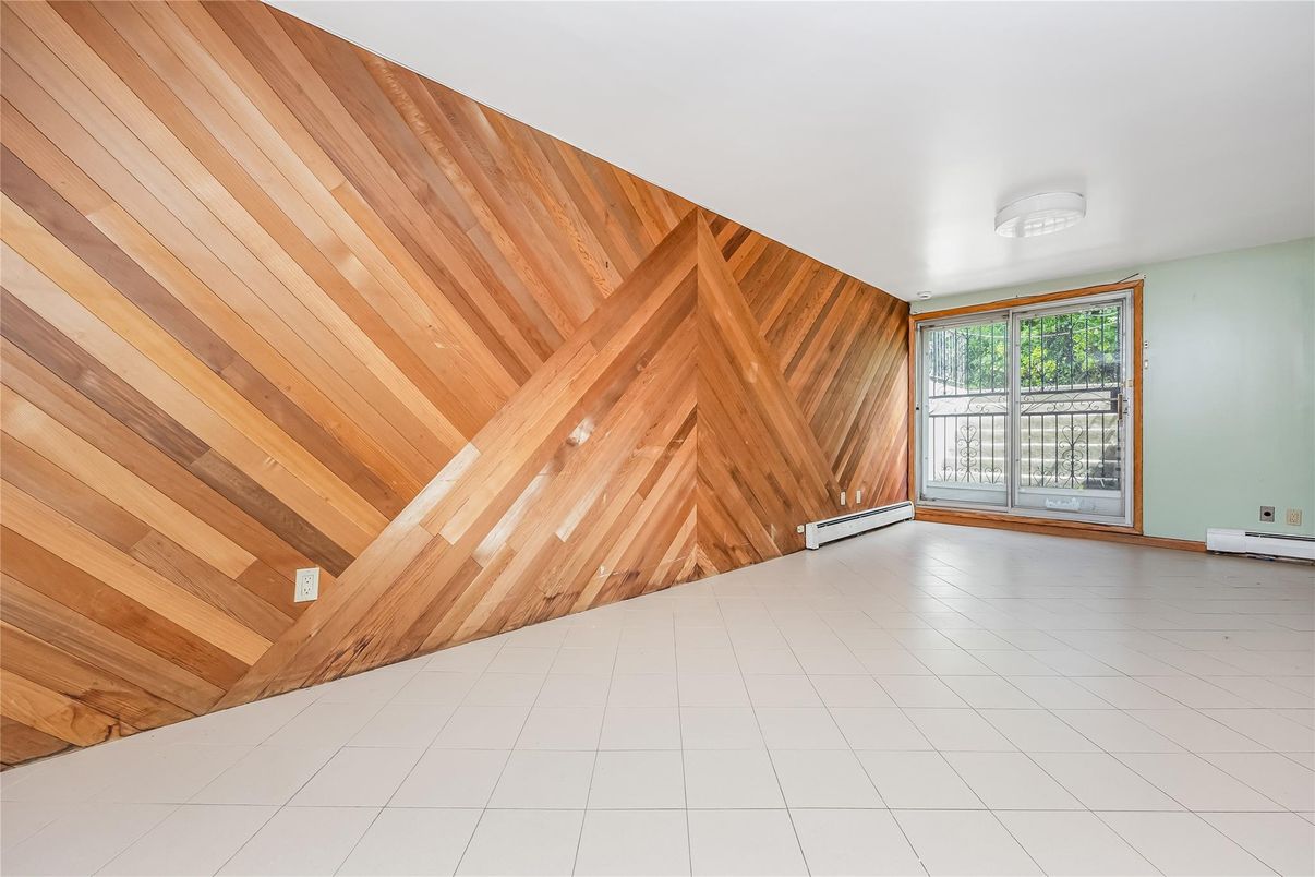 Empty room, Interior, Wooden Walls