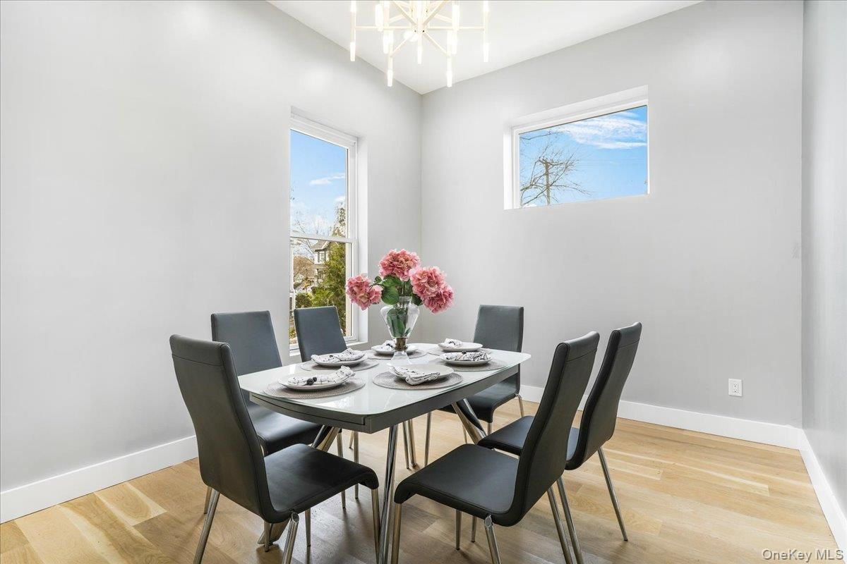 Dining room, Interior, Wood Texture Flooring